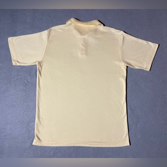 Jamaica Jaxx Men’s Polo Yellow Striped Size Medium - Picture 6 of 6